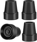 4Pcs Cane Tips 3/4 Inch Heavy Duty Rubber Cane Tips, Anti Slip Replacement Rubber Tips for Canes, Walking Sticks