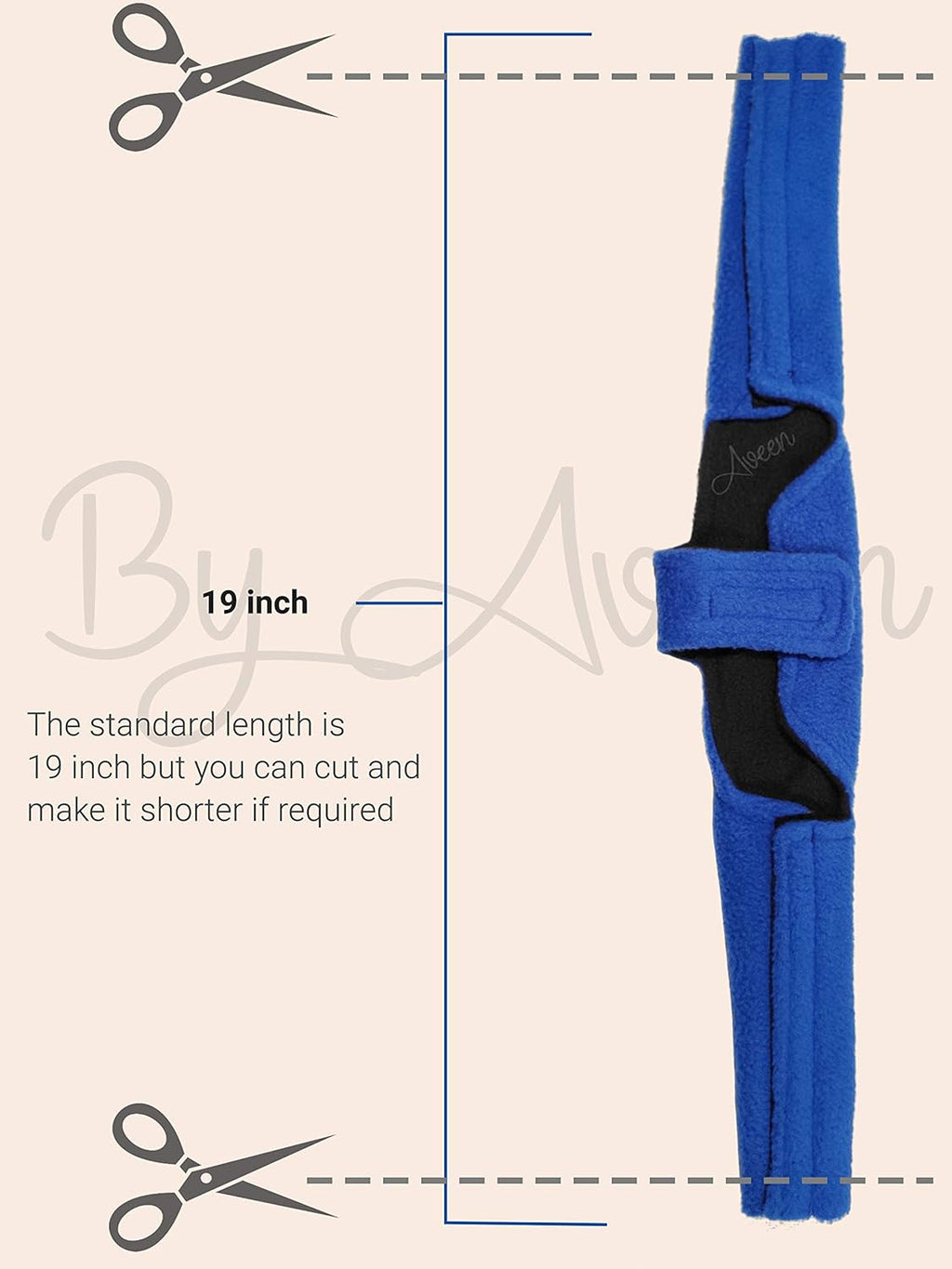 CPAP Neck Pad for CPAP Headgear Straps, CPAP Comfort Neck pad, CPAP Covers, Fleece CPAP mask Strap Cover