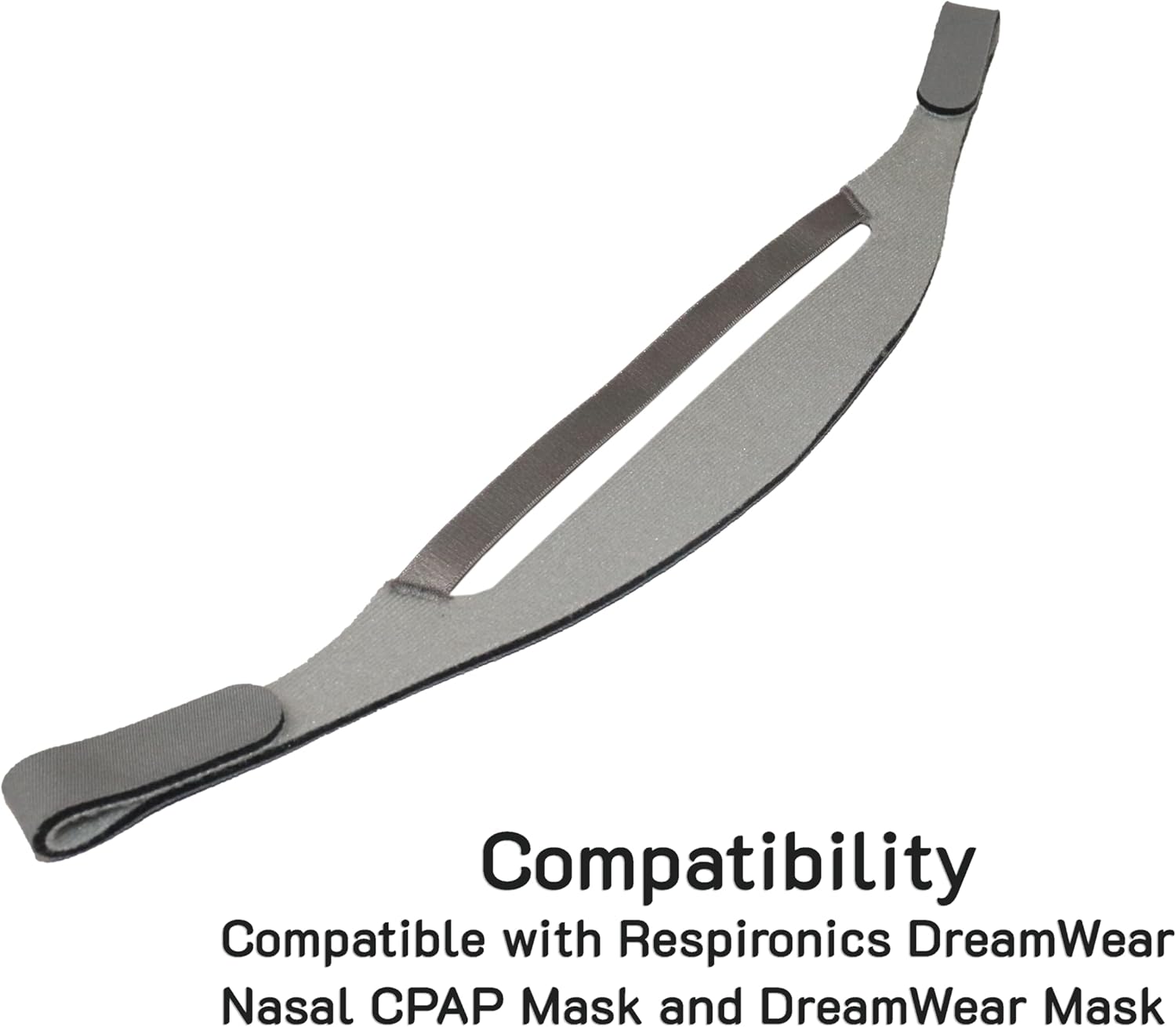 2-Pack Headgear Strap Replacement compatible with Philips Respironics DreamWear Nasal CPAP Mask