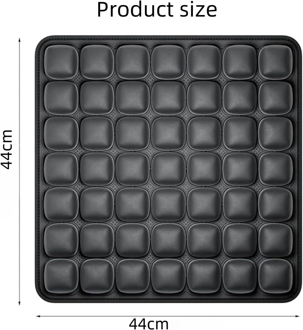 3D Air Cell Travel Cushion - Inflatable Seat Cushion for Airplane, Car, Office Chair, and Wheelchair