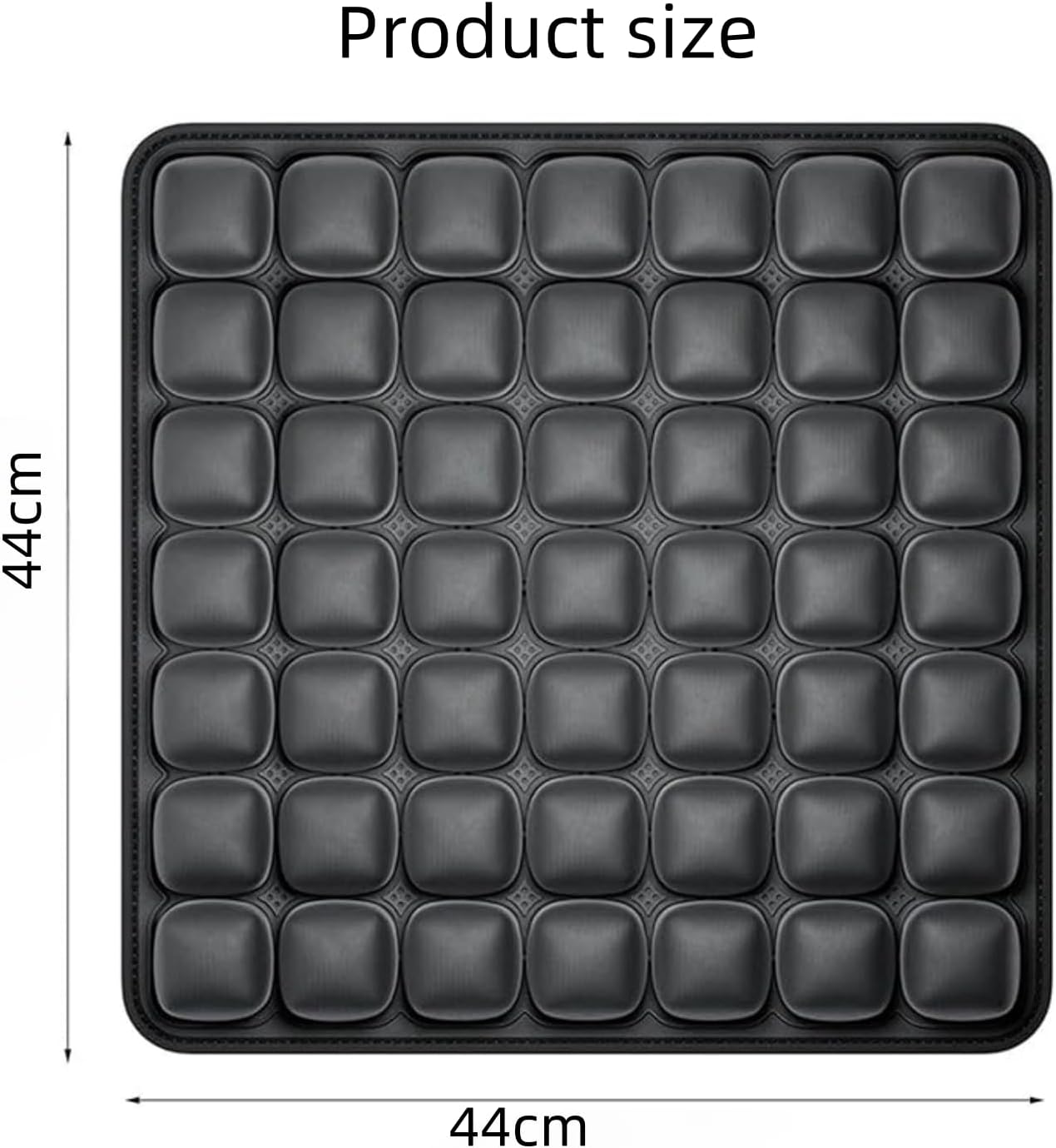 3D Air Cell Travel Cushion - Inflatable Seat Cushion for Airplane, Car, Office Chair, and Wheelchair
