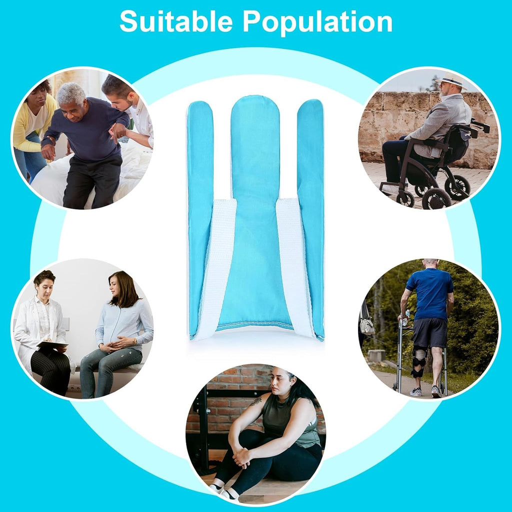 Sock Aid Device for Seniors, Sock Aids for Putting and Off Socks, Sock Helper for Pregnant Women and Disability, Easy On and Off Stocking Slider, Handicapped Avoid Bending Sock Assistant Device