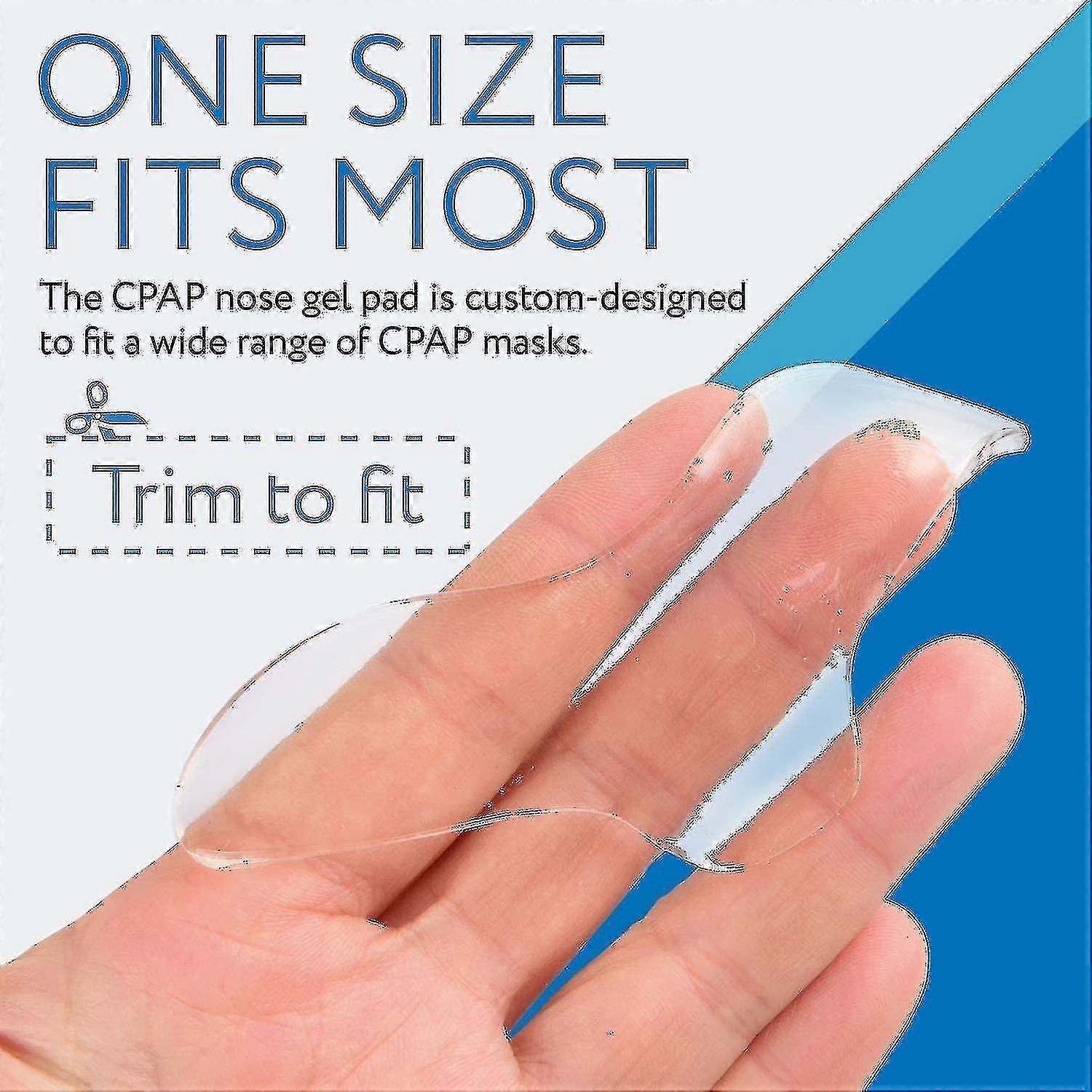 10-Pack Nasal Pads for CPAP Mask Reduces Red Marks and Irritation