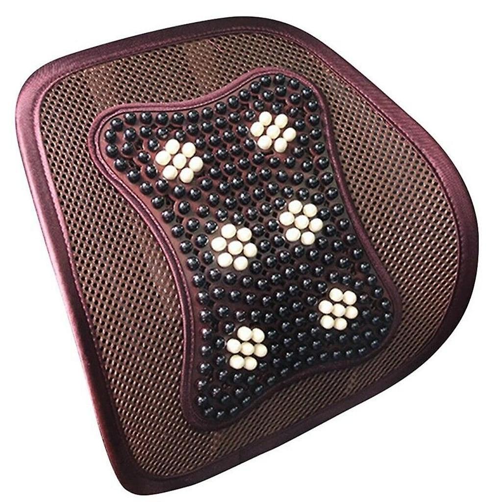 Massage Lumbar Back Cushion - Support Pad for vehicle seat or Office Chair
