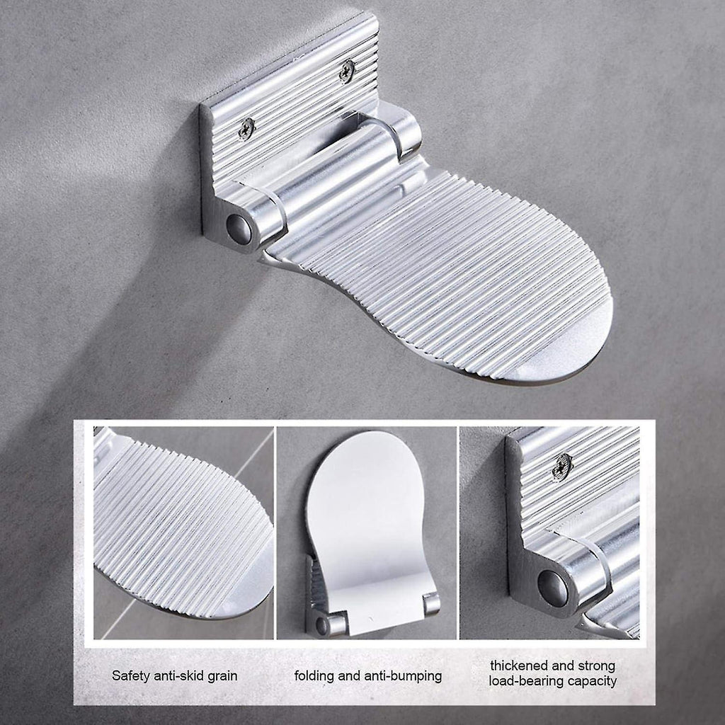 Folding Non-Slip Shower Foot Rest, Shaving Leg Aid