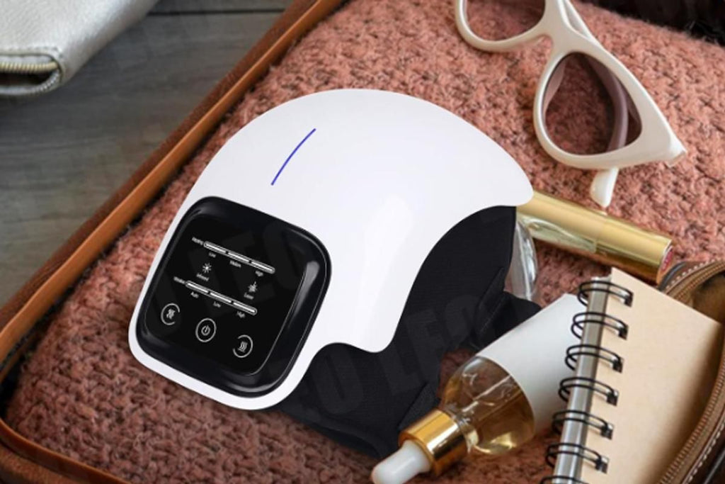 Red Light and Massage Therapy Smart Portable Knee Massager