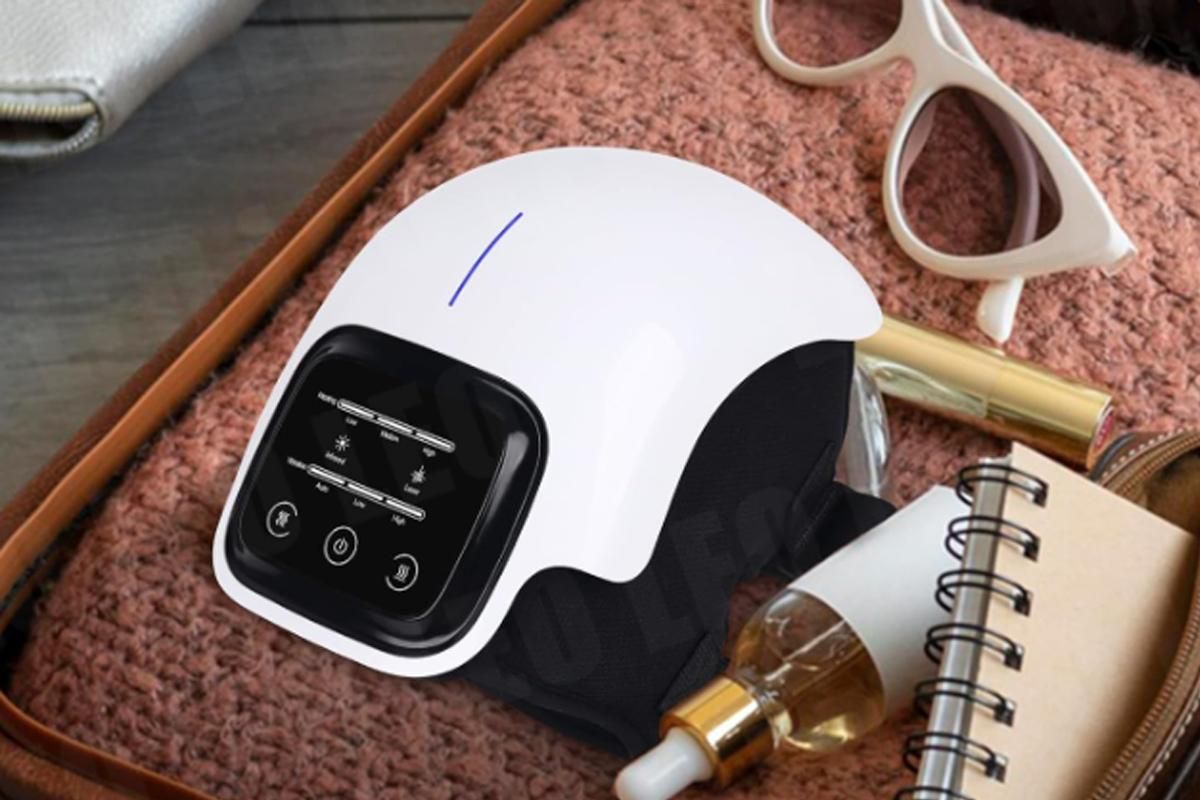Red Light and Massage Therapy Smart Portable Knee Massager