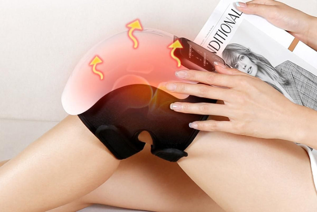 Red Light and Massage Therapy Smart Portable Knee Massager