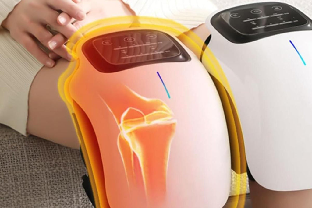 Red Light and Massage Therapy Smart Portable Knee Massager