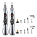 2pcs Electronic Acupuncture Pen Relief Pain Electric Massager Tools for Body Head Neck