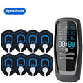 Portable Digital Massage Therapy Machine, USB Rechargeable Dual User Electric Pulse Massager for Neck Waist Knee Joint Soreness