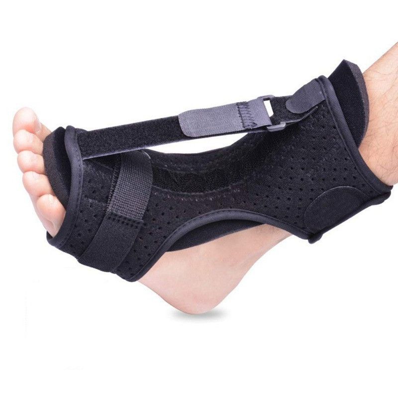 Universal Foot Drop Orthosis Brace, Breathable Ankle Support Night Splint, Fits Left & Right Foot