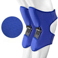 2-Pack - Bionic Exoskeleton Knee Booster Brace, Spring Support Knee Pad for Seniors: Climbing, Lifting, and Sports—Joint Relief (Blue)