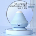Electric Suction Cup Massage Ball – Deep Tissue Vibrating Massager with Heat Therapy (Blue)