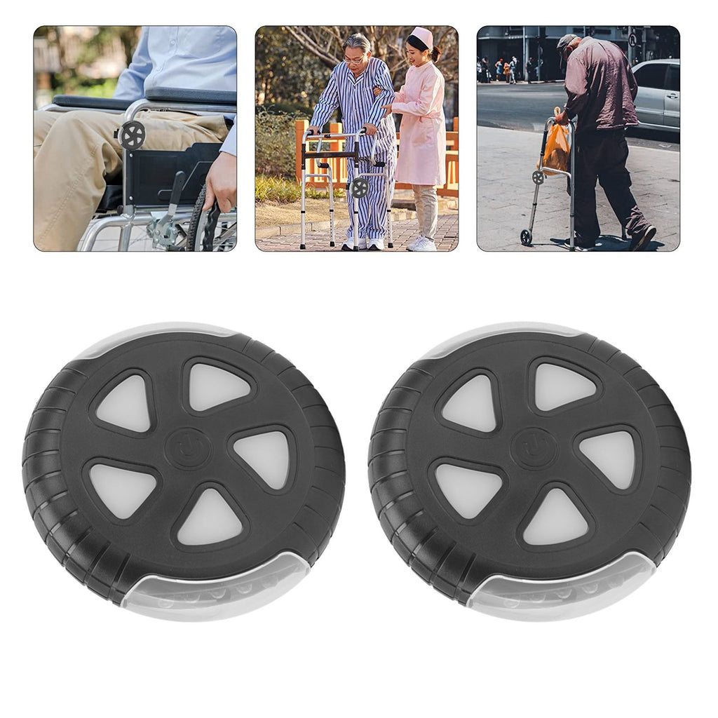 1 Pair Stroller Lights Waterproof Easy to Install LED Stroller Lights Stroller Safety Lights for Wheelchair