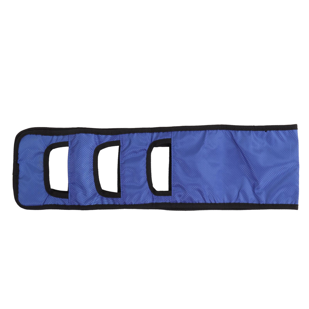 Seniors Bed Transfer Sling Labor Saving Widened Breathable Elderly Lift Turning Belt with Padded Handle for Patient Blue