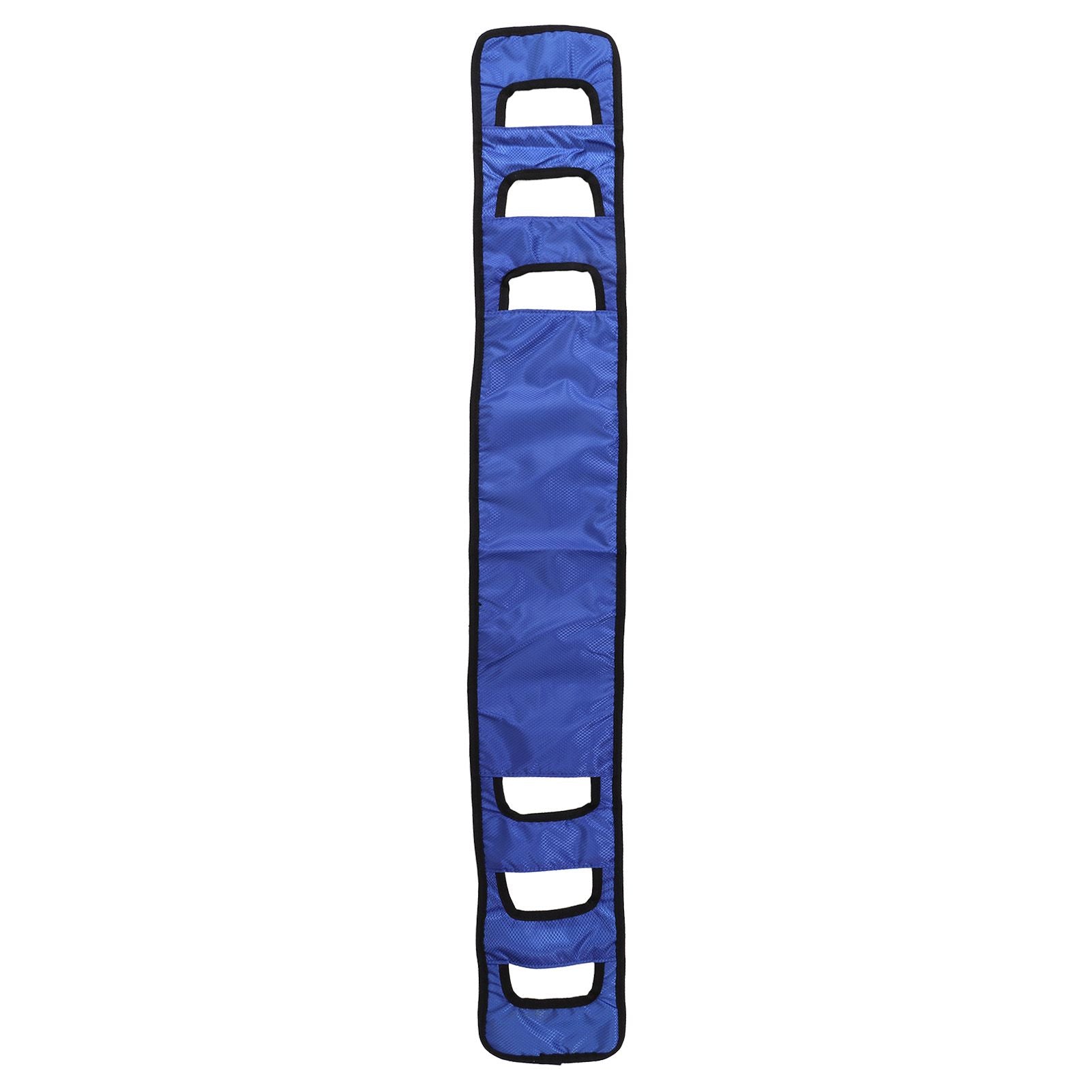 Seniors Bed Transfer Sling Labor Saving Widened Breathable Elderly Lift Turning Belt with Padded Handle for Patient Blue