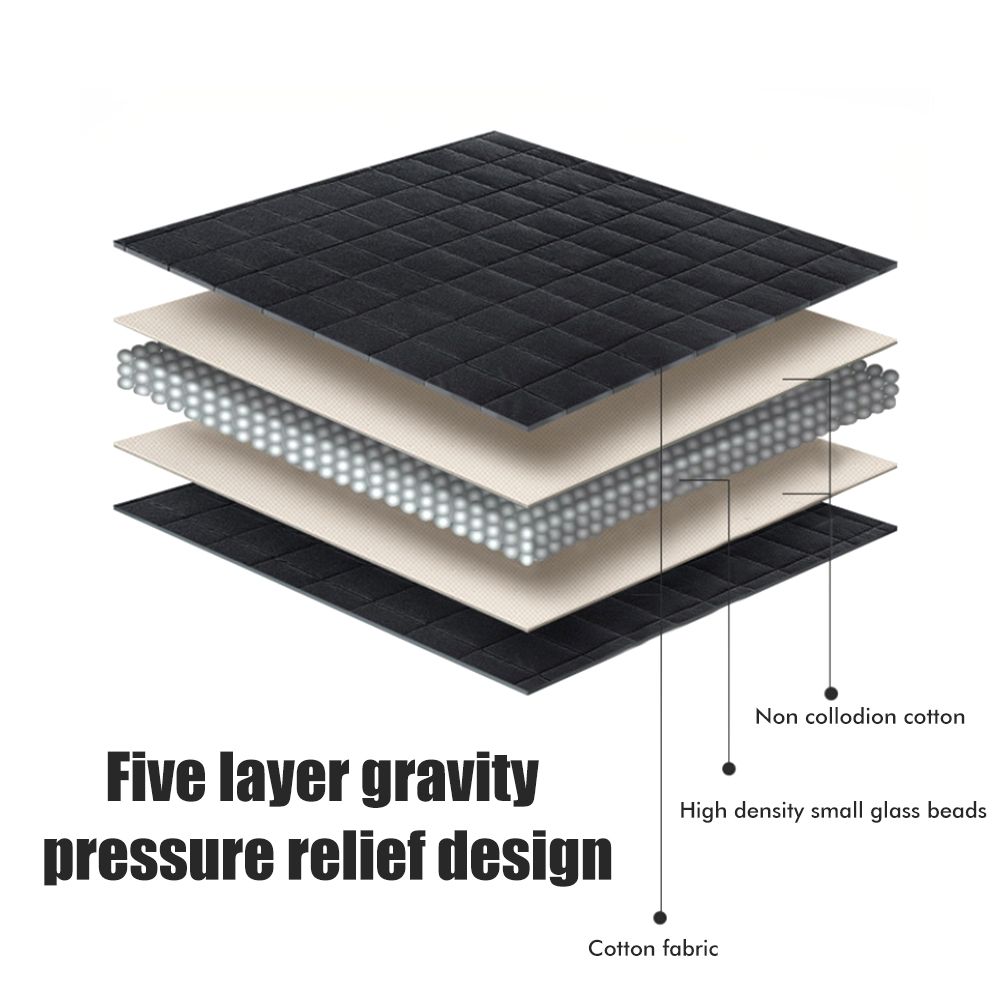 Heavy Blanket Against Sleep Disorders and Stress Blanket for Adults and Children Weighted Blanket with Glass Beads