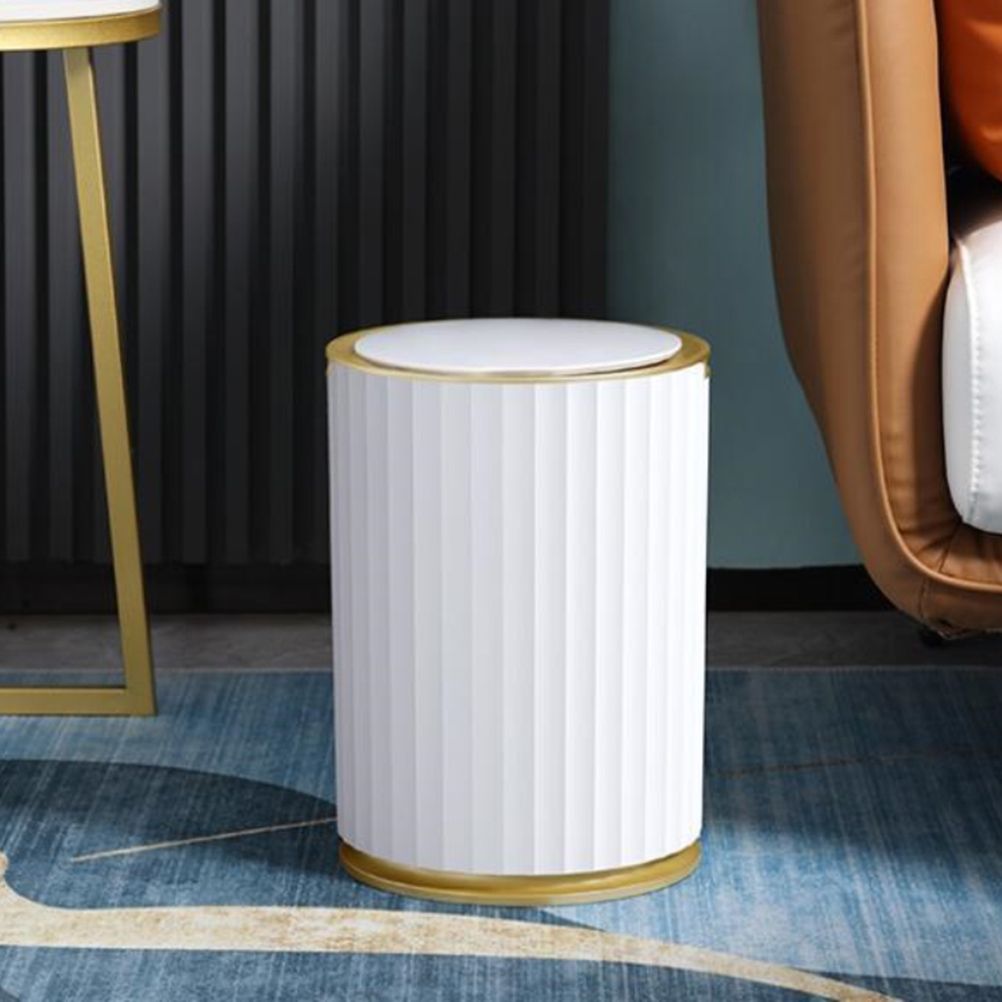 Smart Sensor Trash Waterproof Kitchen Bathroom Sensor Bin with Lid Large Capacity Garbage Waste Bin for Office and Bedroom