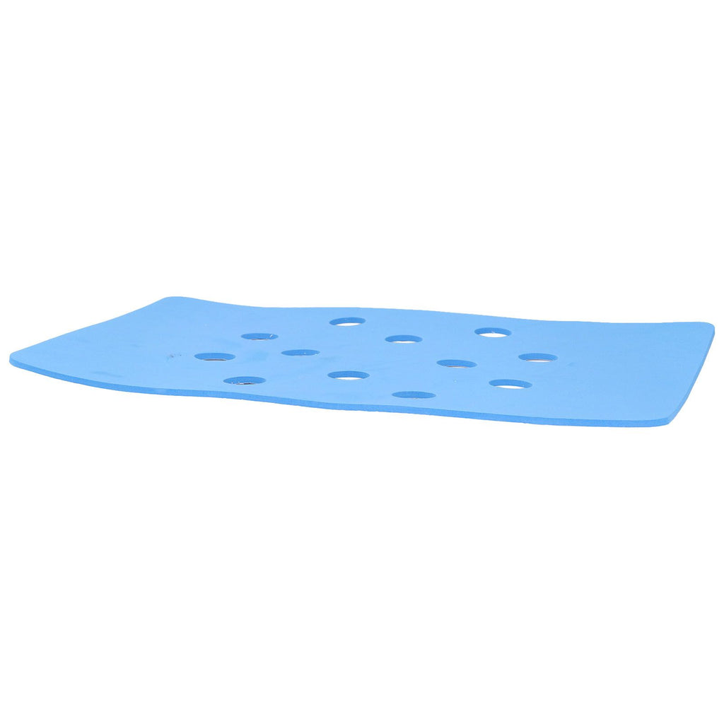 Shower Chair Cushion Paste Fixed Keep Warm EVA Blue Perforation Design Portable Shower Stool Cushion