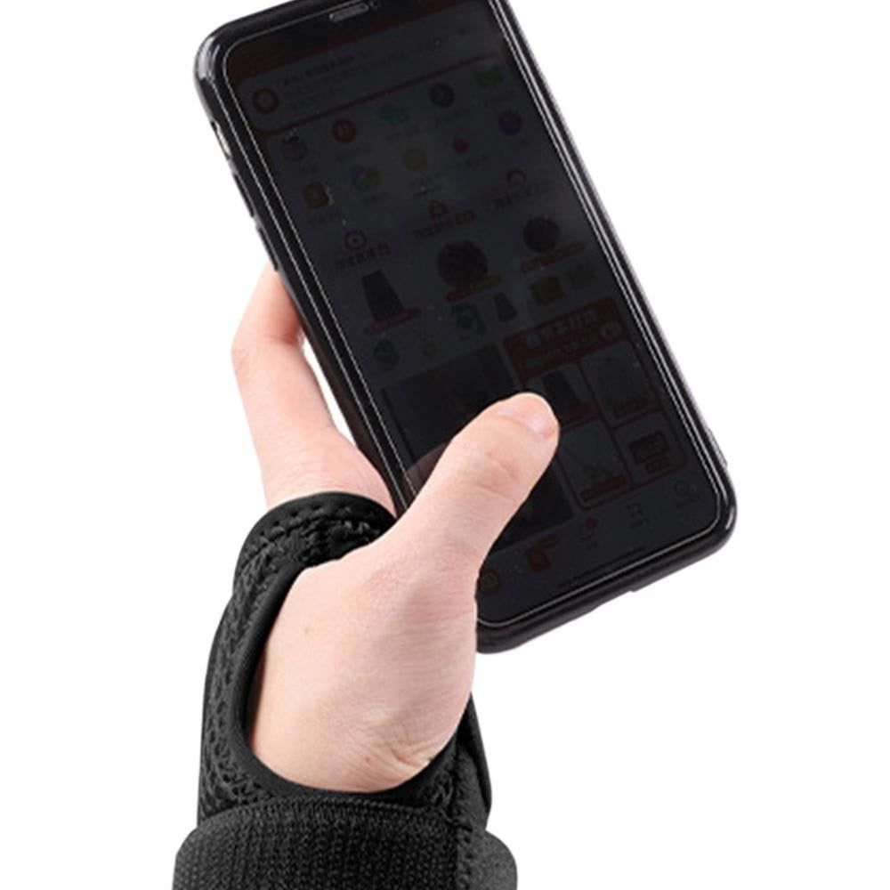 1Pair Carpal Tunnel Wrist Brace Carpal Tunnel Splint Arthritis Pain and Support For Sprained Relief Night Work - Black & S
