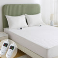 Heated Mattress Pad - Bedding Electric Blanket with 9 Heat Setting & 9-Hour Auto Off, Heated Mattress Pad-Machine Washable Fully Fitted Heating Pad with Overheat Protection , 800GSM Non Woven Fabric-fitted sheet cover(King Single)