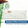 Waterproof Bamboo Pillow Protector Cover,100% Bug Water Proof Zippered Pillow Cases Body Size (1 Pack,Green,50cm x 150cm)