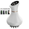 White Gray portable body massager, muscle relief massage, heating massage device, multiple massage modes, compact massager for travel, deep tissue massage, back neck shoulder massager, relaxation gift Australia, Aussie massage tool, post-workout recovery