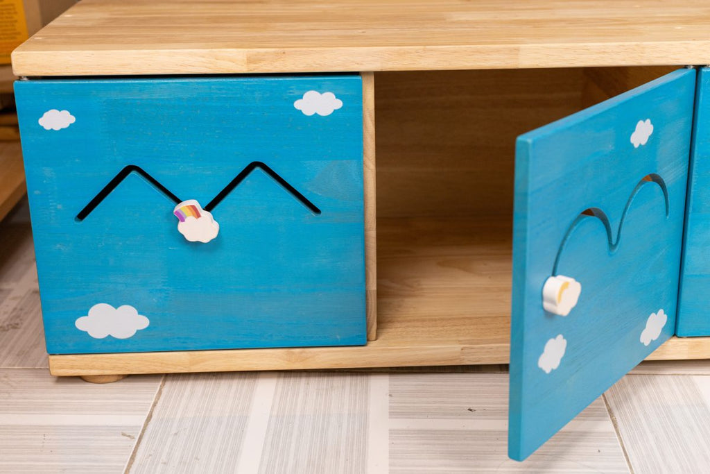 3 in 1 sensory play storage and bench
