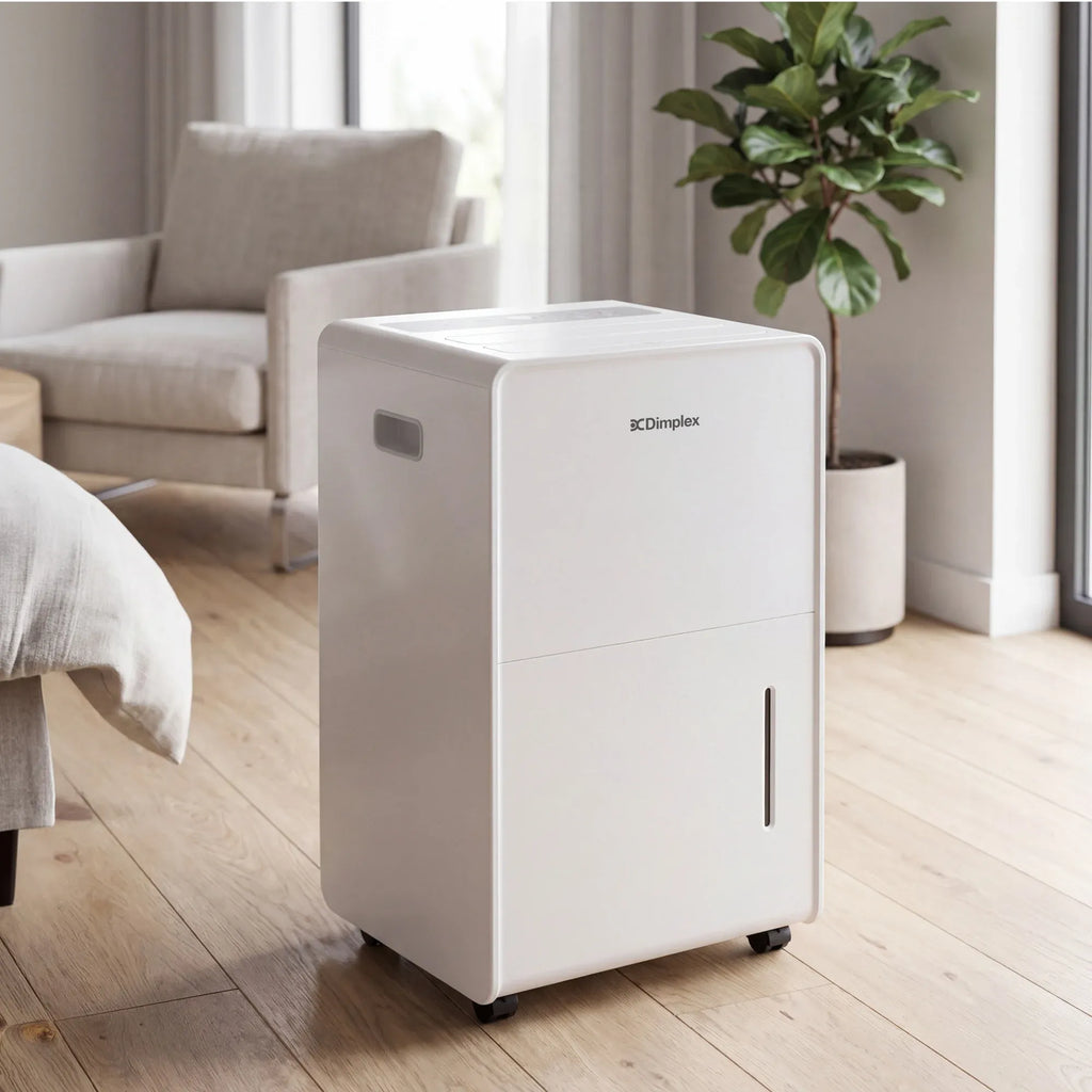 Dimplex 20L Portable Dehumidifier w/ Preset Modes Fan Speeds 4L Water Tank Timer