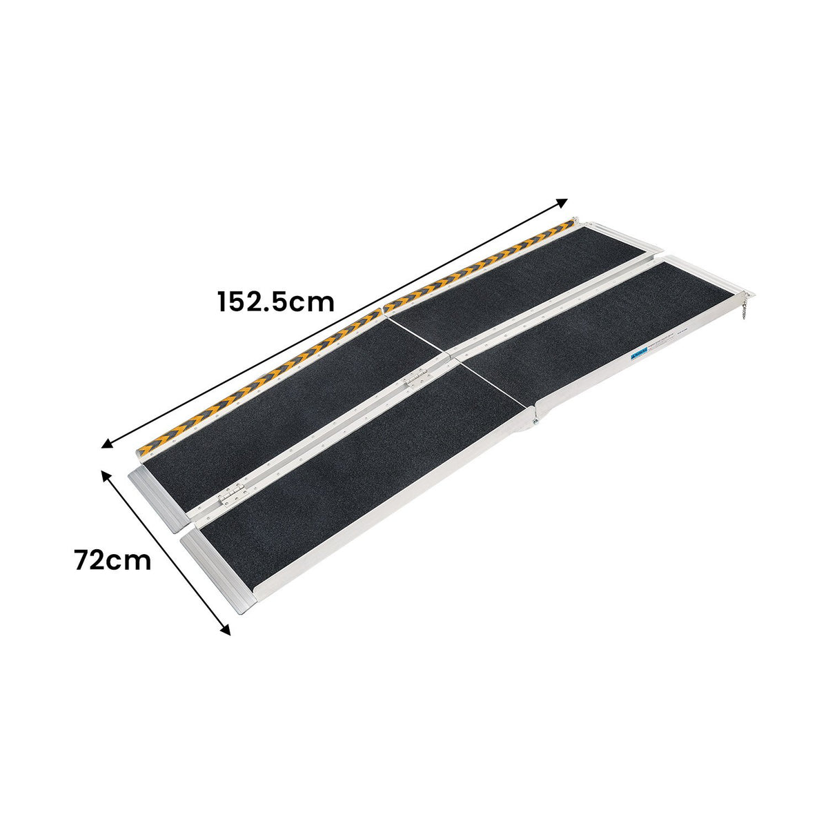 Kartrite Folding Aluminium Wheelchair Ramp 5FT Portable Mobility Access Ramp