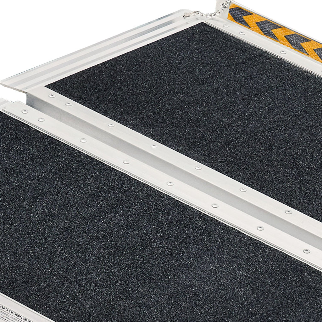 Kartrite Folding Aluminium Wheelchair Ramp 5FT Portable Mobility Access Ramp