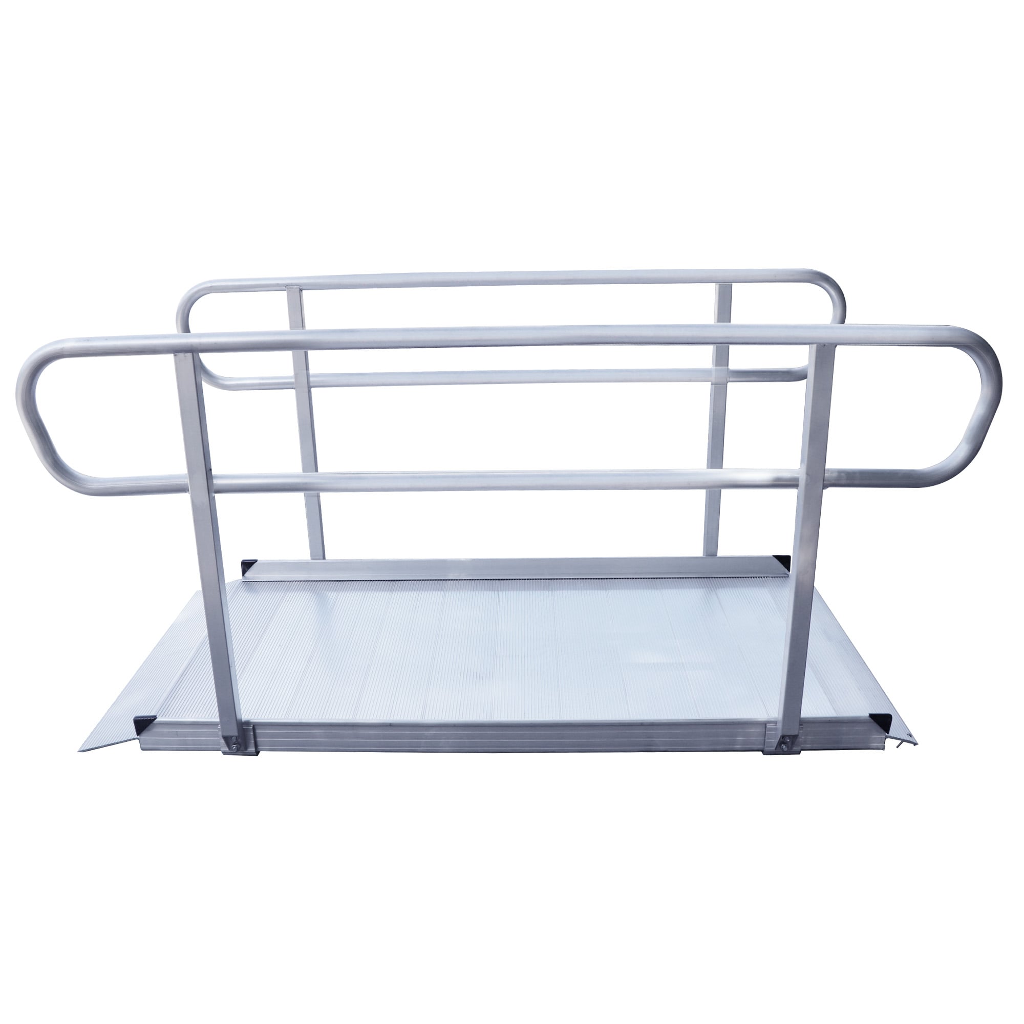 Kartrite 6ft Portable Aluminium Mobility Threshold Access Wheelchair Ramp with Handrails
