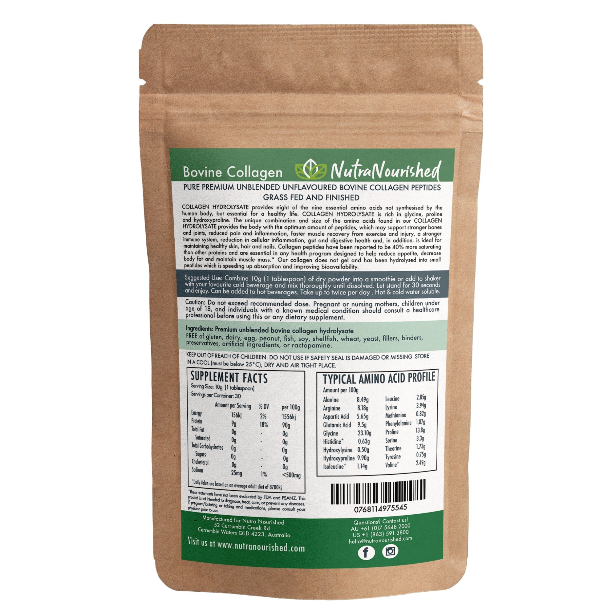 Collagen Powder Tasteless & Unflavoured - 300g