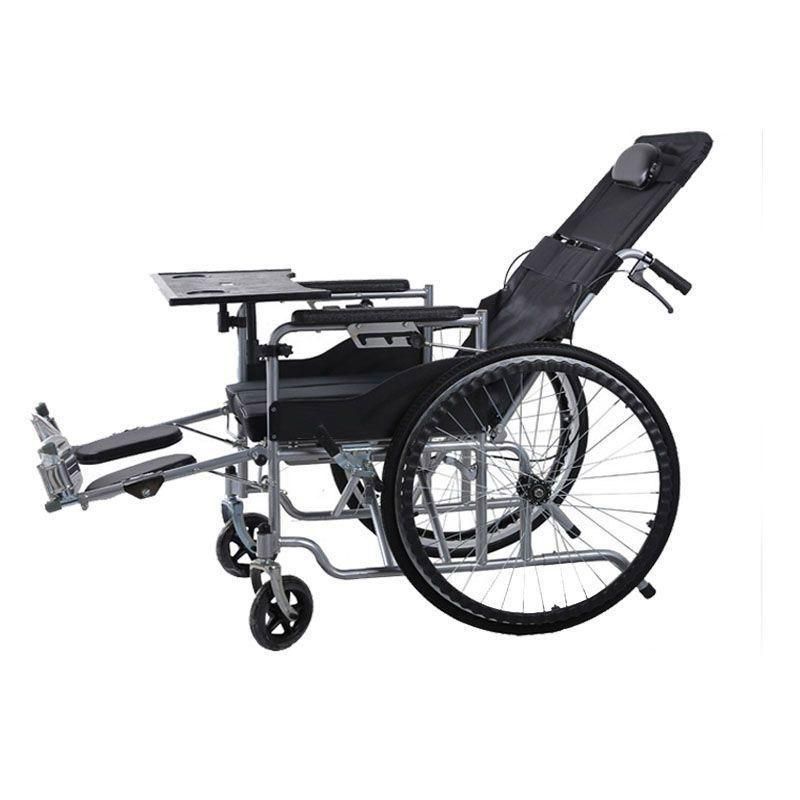 Plastic Dining Table for Wheelchair with Dining Board for Elderly Mobility Use