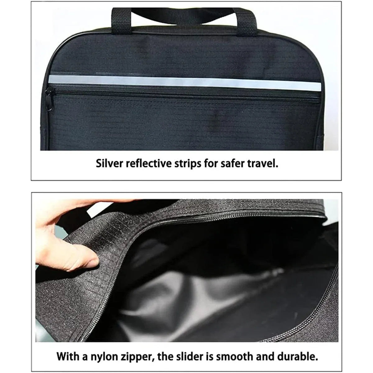 Wheelchair Bag Rear Hanging Storage Backpack Multifunctional Armchair Organizer
