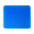 Gel Seat Cushion with Honeycomb Design & Breathable Cover for Office Chair Car Seat & Home