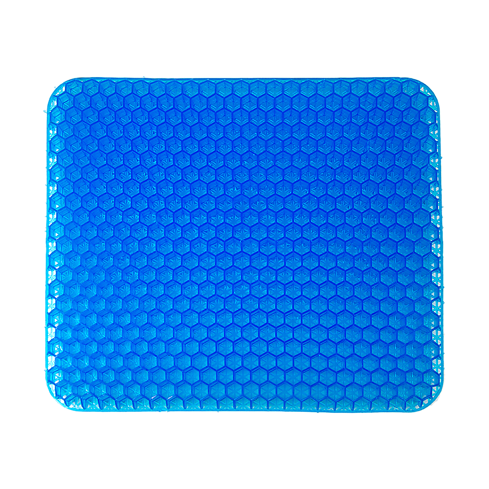 Gel Seat Cushion with Honeycomb Design & Breathable Cover for Office Chair Car Seat & Home