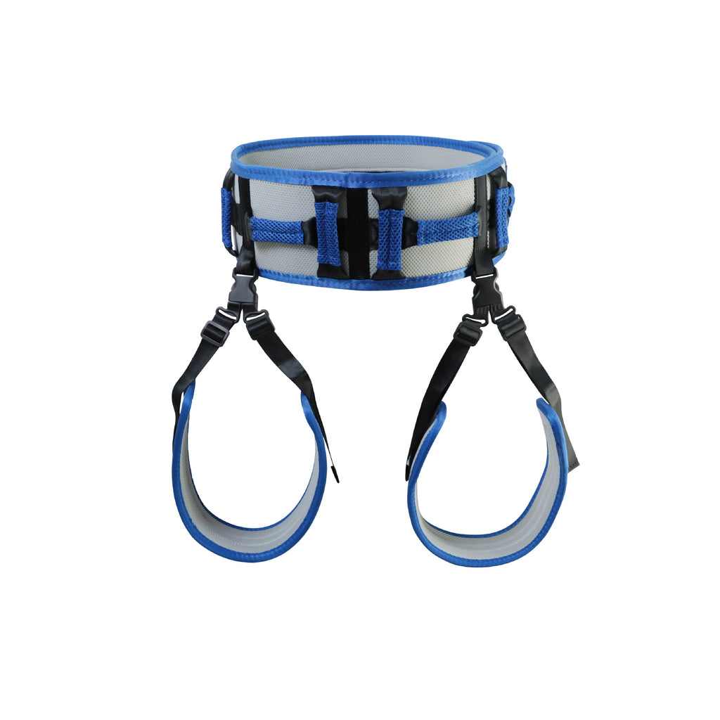 Size S Blue Rehabilitation Support Waist Belt – Gait Assistance & Transfer Aid for Elderly, Post-Stroke, and Mobility-Impaired Users