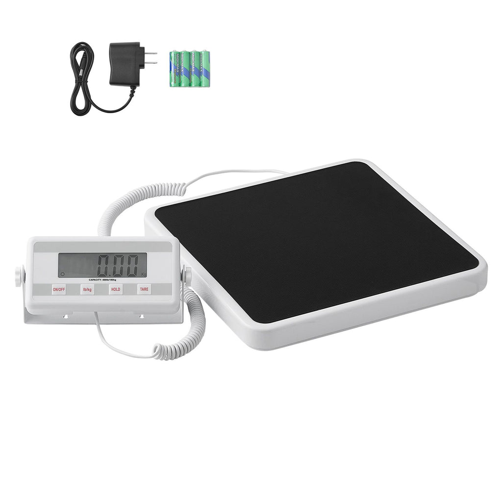 Portable Medical Scale, Professional Digital Physician Scale for Weighing - with Anti-Slip Mat, 2 Units (kg/lb), Hold & Tare Function, 400LBS Capacity Physician Wight Scale for Gym Home Hospital