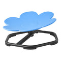 Kids Swivel Chair, 220 lbs Capacity, Flower Shape Sensory Spinning Chair, Autistic Kids Sensory Toy Seat with Non-Slip Metal Base, Toddler Sit & Spin Seat for Coordination Balance Focus, Blue