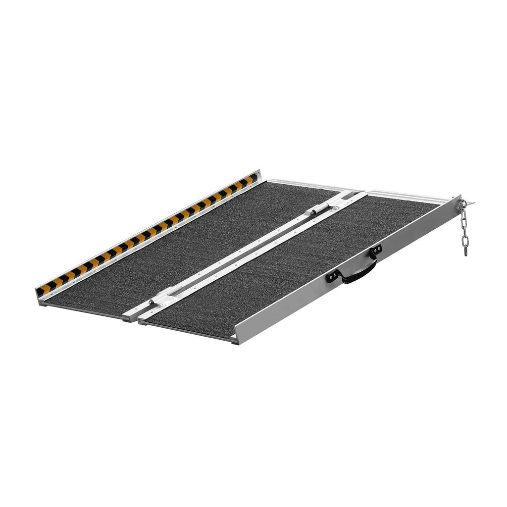 Portable Wheelchair Ramp 2FT, Non-Slip Aluminum Folding Handicap Ramp, Door Threshold Ramps for Wheelchair for Home,Wheel Chair Ramp Steps, Cars, Scooter, Cart, Curbs, Stairs